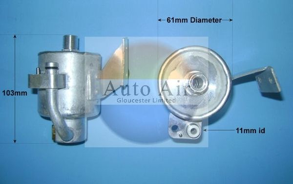 AUTO AIR 31-1061 Air Receiver Dryer A/C Air Con Fits Mercedes-Benz A-Class