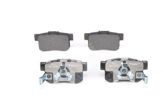 BOSCH 0986494233 Brake Pad Set For Disc Brake Rear 15.5mm Thickness Fits Honda