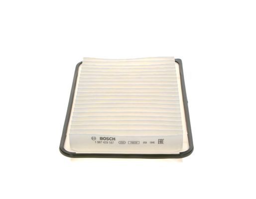 BOSCH 1987429187 Air Filter 318mm Length Insert 43mm Height Fits Lexus Toyota
