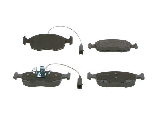 BOSCH 0986494463 Brake Pad Set For Disc Brake Front Fits 500 C Punto Punto Evo