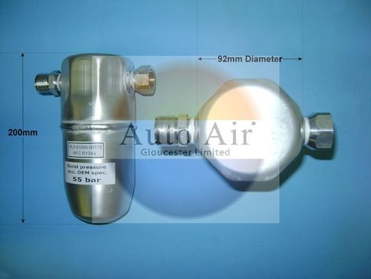 AUTO AIR 31-1172 Air Conditioning Receiver Dryer A/C Replacement Fits Audi VW
