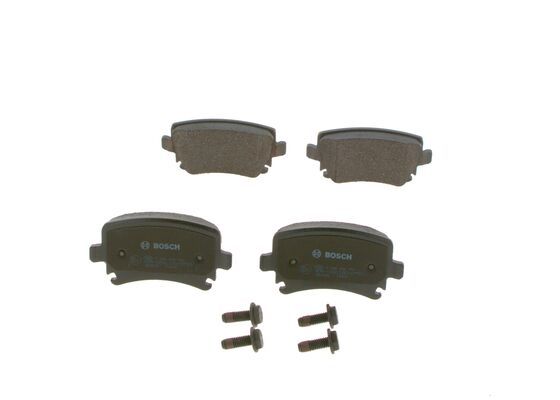 BOSCH 0986494053 Brake Pad Set For Disc Brake Rear Fits Audi Seat Skoda VW