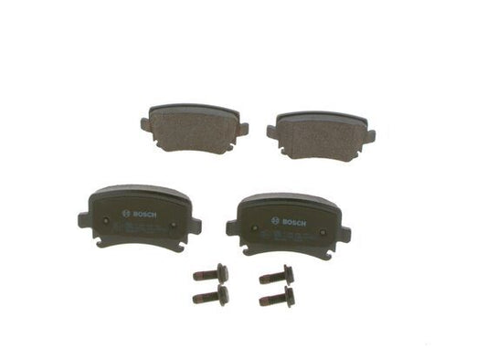 BOSCH 0986494053 Brake Pad Set For Disc Brake Rear Fits Audi Seat Skoda VW
