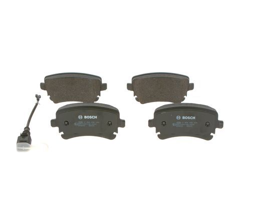 BOSCH 0986495094 Brake Pad Set For Disc Brake Rear 16mm Thickness Fits VW