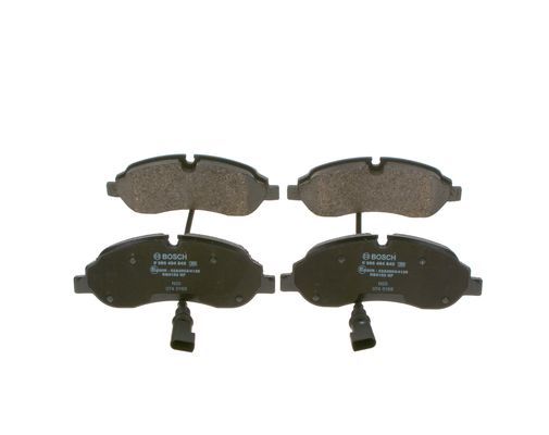 BOSCH 0986494845 Brake Pad Set For Disc Brake Front 17mm Thickness Fits Ford