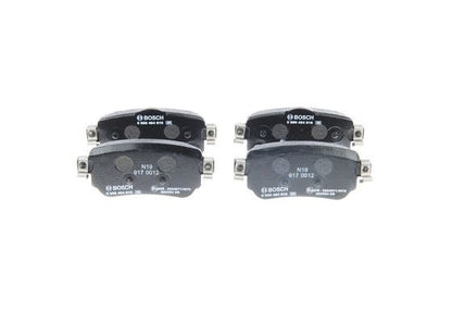 BOSCH 0986494816 Brake Pad Set For Disc Rear 15.2mm Thickness For Nissan Renault