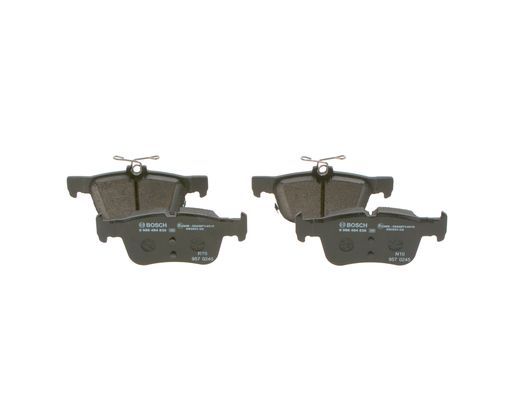 BOSCH 0986494839 Brake Pad Set For Disc Brake Rear 15mm Thickness Fits Ford
