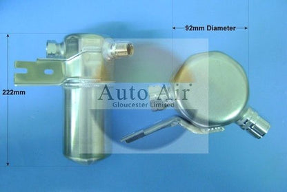 AUTO AIR 31-1080 Air Conditioning Receiver Dryer A/C Replacement Fits Audi A8