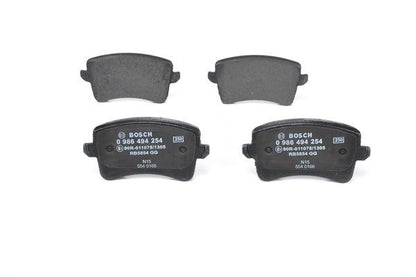 BOSCH 0986494254 Brake Pad Set For Disc Brake Rear Fits Audi A4 A4 Allroad A5 Q5
