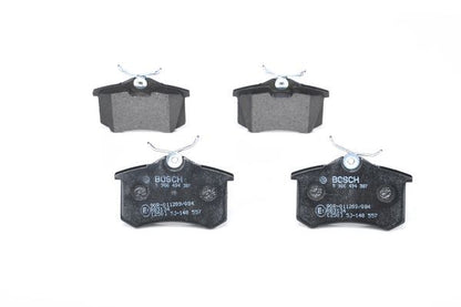 BOSCH 0986494387 Brake Pad Set For Disc Brake Rear Fits Audi Renault Seat VW
