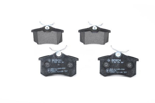 BOSCH 0986494387 Brake Pad Set For Disc Brake Rear Fits Audi Renault Seat VW