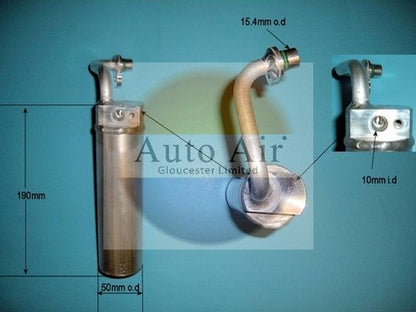 AUTO AIR 31-9155 Air Receiver Dryer A/C Air Con Fits Nissan Qashqai/Qashqai+2