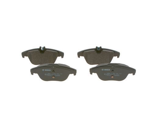 BOSCH 0986495105 Brake Pad Set For Disc Rear 16.7mm Thickness Fits Mercedes-Benz
