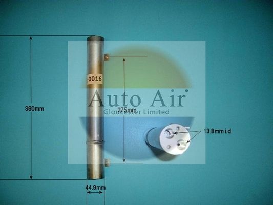 AUTO AIR 31-0016 Air Con Receiver Dryer Fits Mercedes-Benz A-Class B-Class