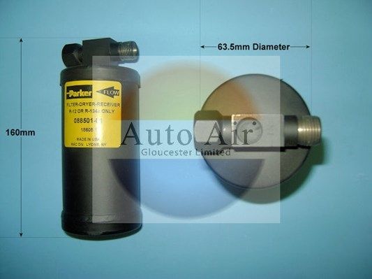 AUTO AIR 31-1127 Air Conditioning Receiver Dryer A/C Replacement