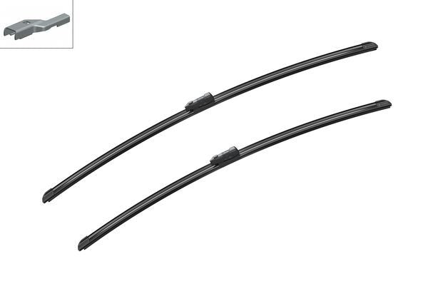 2 x BOSCH AEROTWIN A353S Flat Wiper Blades (Pair) 750/700mm Length Fits Ford