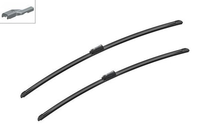 2 x BOSCH AEROTWIN A353S Flat Wiper Blades (Pair) 750/700mm Length Fits Ford