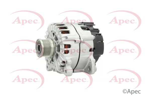 Alternator with Belt Pulley APEC AAL2088 Fits Audi A4 A4 Allroad A5 A6