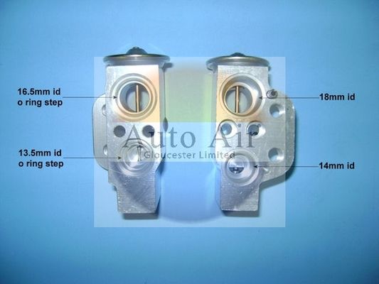 AUTO AIR 22-1068 Air Conditioning Expansion Valve Fits Audi Seat Skoda VW