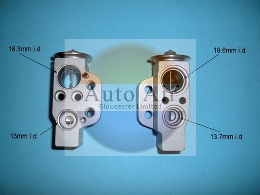 AUTO AIR 22-8691 Air Expansion Valve A/C Air Conditioning Fits Seat Skoda VW