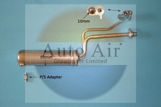 AUTO AIR 31-0101 Air Receiver Dryer A/C Air Con Fits Nissan Qashqai/Qashqai+2