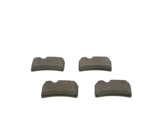 BOSCH 0986494210 Brake Pad Set For Disc Rear Low-Metallic Fits VW Touareg