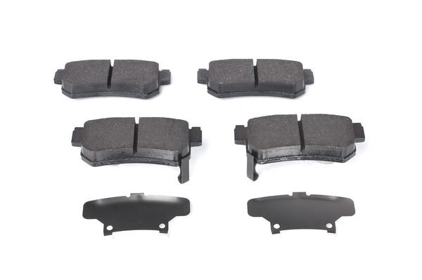 BOSCH 0986494237 Brake Pad Set For Disc Rear Low-Metallic Fits Ssangyong