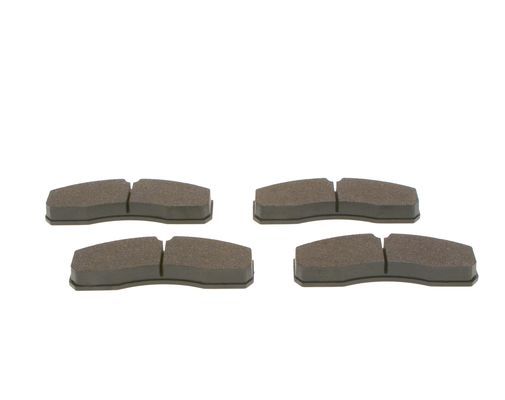 BOSCH 0986494273 Disc Brake Pad Set Front Low-Metallic Fits NISSAN RENAULT