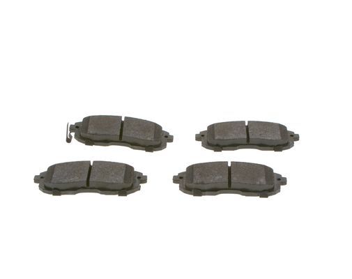 BOSCH 0986494337 Brake Pad Set Front Low-Metallic Fits Nissan Tiida Suzuki SX4