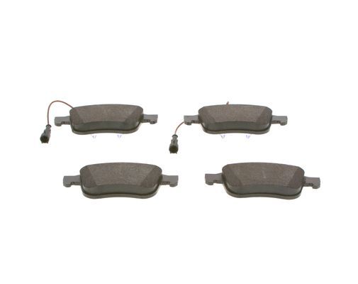 BOSCH 0986494465 Disc Brake Pad Set Front Low-Metallic Fits Alfa Romeo Giulietta