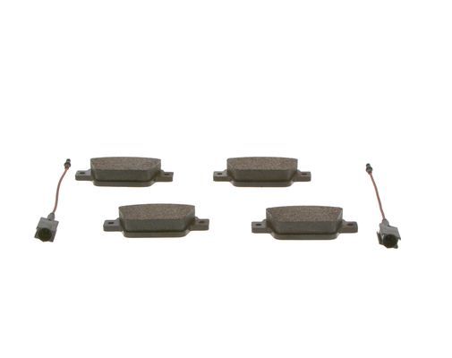 BOSCH 0986494536 Brake Pad Set Rear Low-Metallic Fits Fiat Bravo Lancia Delta