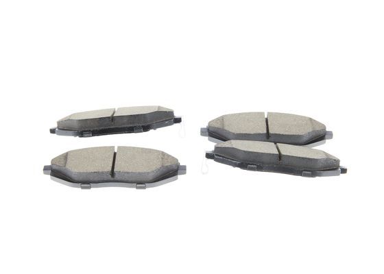 BOSCH 0986494684 Disc Brake Pad Set Front Low-Metallic Fits Chevrolet Spark