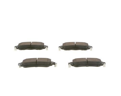 BOSCH 0986494690 Brake Pad Set For Disc Front Low-Metallic Fits Citroën C4