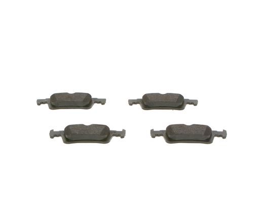 BOSCH 0986494715 Disc Brake Pad Set Rear Low-Metallic Fits Peugeot 308 308 SW