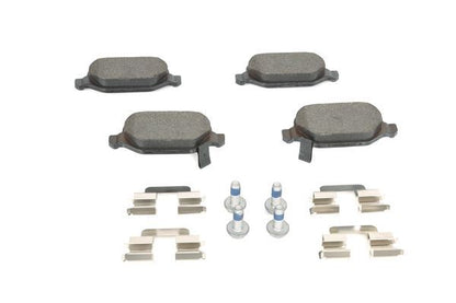 BOSCH 0986494935 Disc Brake Pad Set Rear Low-Metallic Fits Fiat Panda Panda Van