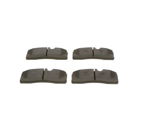 BOSCH 0986494957 Brake Pad Set Rear Low-Metallic 67mm Height Fits Audi R8