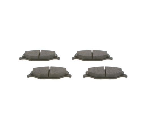 BOSCH 0986495390 Brake Pad Set For Disc Front Low-Metallic Fits VW Polo