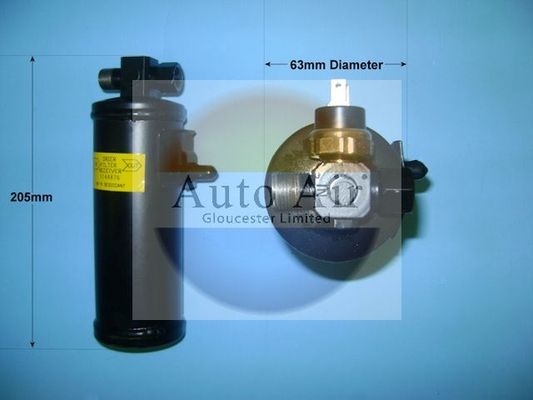 AUTO AIR 31-1120 Air Conditioning Receiver Dryer A/C Replacement Fits Saab 900