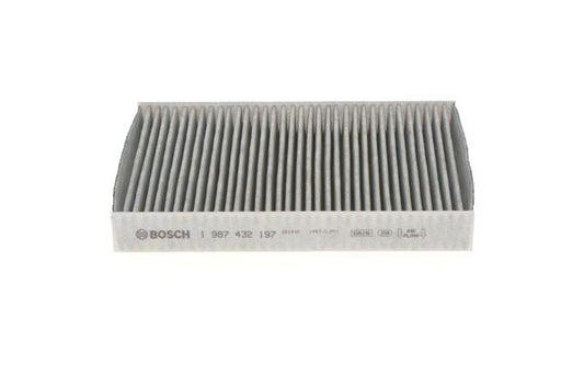 BOSCH 1987432197 Cabin Air Filter 230mm Activated Carbon Fits Nissan Renault