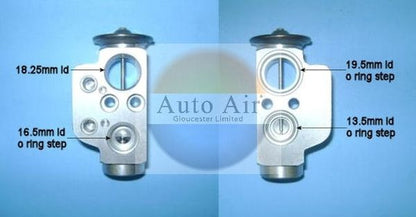 AUTO AIR 22-8617 Air Conditioning Expansion Valve For Porsche Cayenne VW Touareg