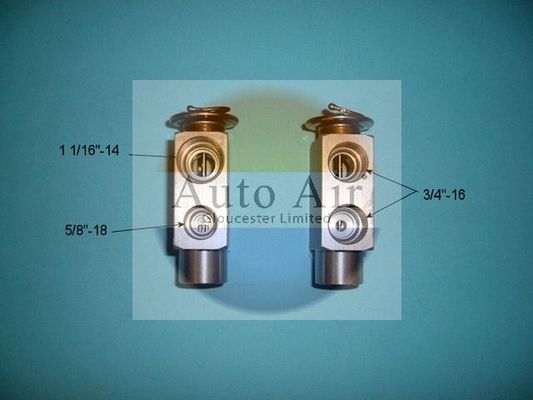 AUTO AIR 22-8881 Air Conditioning Expansion Valve Fits Peugeot Renault VW