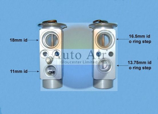 AUTO AIR 22-1012 Air Conditioning Expansion Valve Fits Chrysler Mercedes-Benz