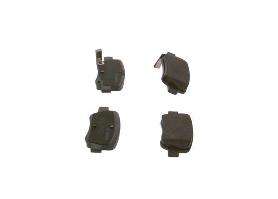 BOSCH 0986494403 Brake Pad Set For Disc Rear 16.5mm Thickness For Toyota Avensis