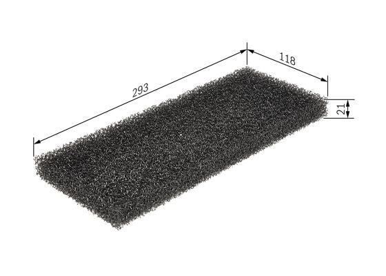 BOSCH 1987431171 Cabin Pollen Air Filter Interior 293mm Length Fits RENAULT