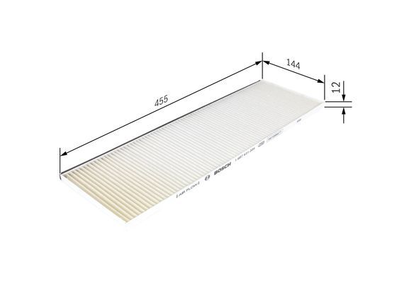 BOSCH 1987431205 Cabin Air Filter 456mm Fits SCANIA NEOPLAN IRISBUS GENERIC