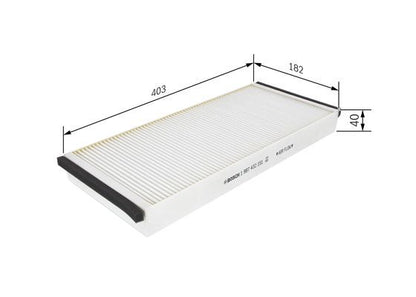 BOSCH 1987432151 Cabin Air Filter Fits MAN RENAULT SCANIA SCHAEFF TEREX BOBCAT