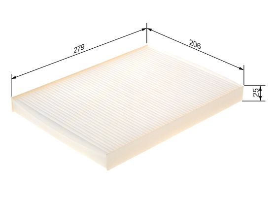 BOSCH 1987432808 Cabin Pollen Air Filter Interior Fits Audi Seat Skoda VW