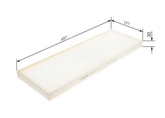 BOSCH 1987435125 Cabin Air Filter For MAN MERCEDES-BENZ SCANIA VOLVO VOLVO PENTA