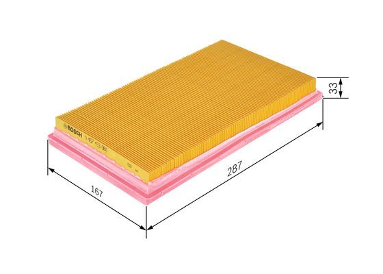 BOSCH 1457433066 Air Filter Fits Mazda 323 P 323 Protege 323 F/P Premacy