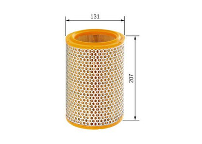 BOSCH 1457433161 Air Filter Insert 207mm Height Fits Renault Espace Laguna